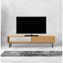 Szafka RTV-83 Drewno Lite Dąb Loft Lakier Rozmiary od 100 cm do 200 cm PREMIUM